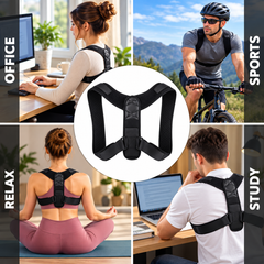 Adjustable Upper Back Posture Support Brace