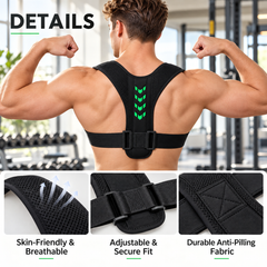 Elastic Adjustable Back Posture Support Belt